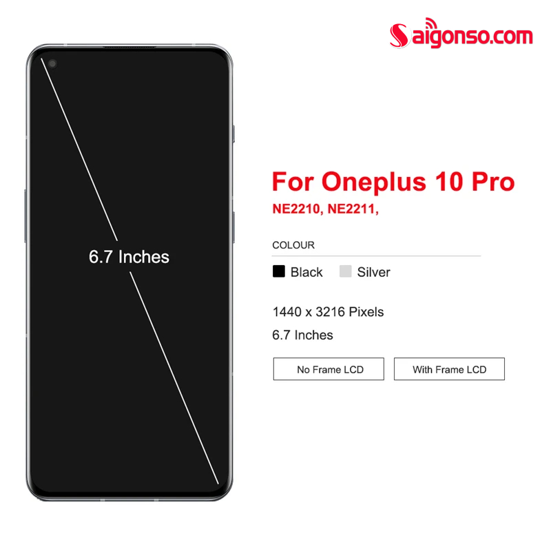 Màn hình Oneplus 10 Pro